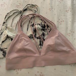 VS triangle bralettes